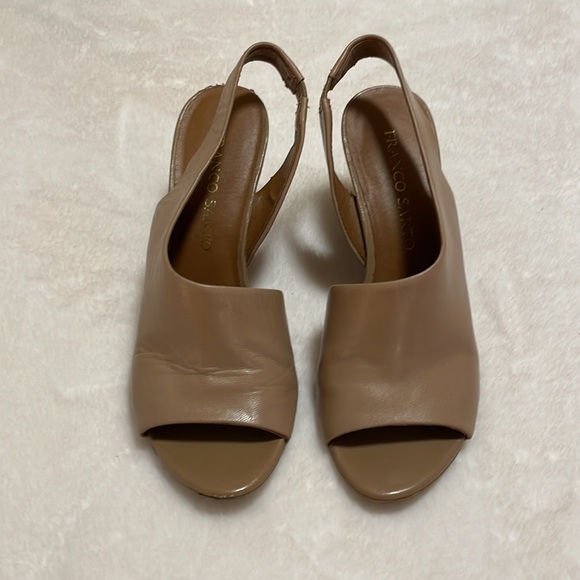 Franco Sarto Wedge Sling-back Sandals size 7 - Picture 3 of 7